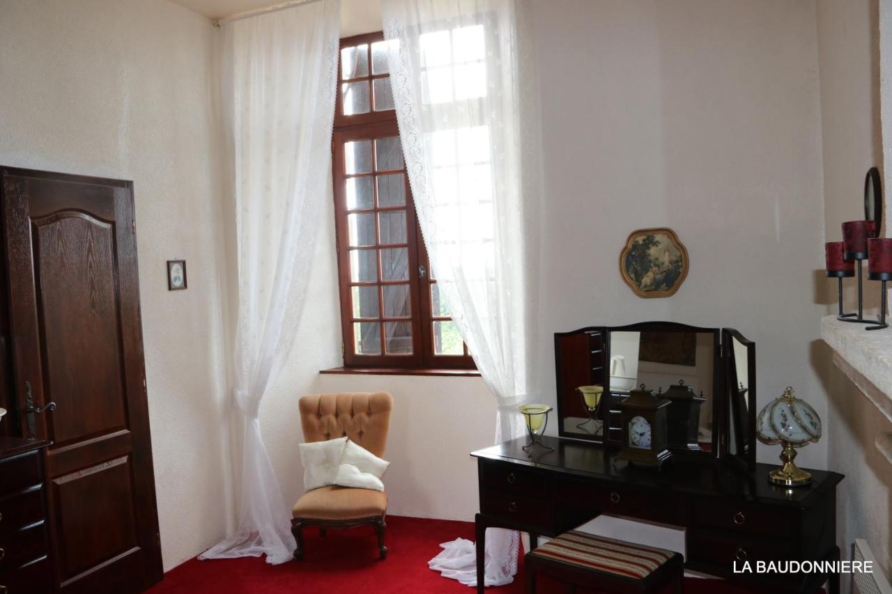 Chambre D'Hote Manoir De La Baudonniere Monsireigne Экстерьер фото